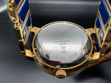 Lade das Bild in den Galerie-Viewer, Gold-blaue Alexander Milton Uhr
