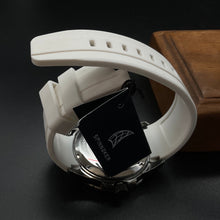 Lade das Bild in den Galerie-Viewer, Weiß-grüne SPINNAKER SP-5005 Armbanduhr
