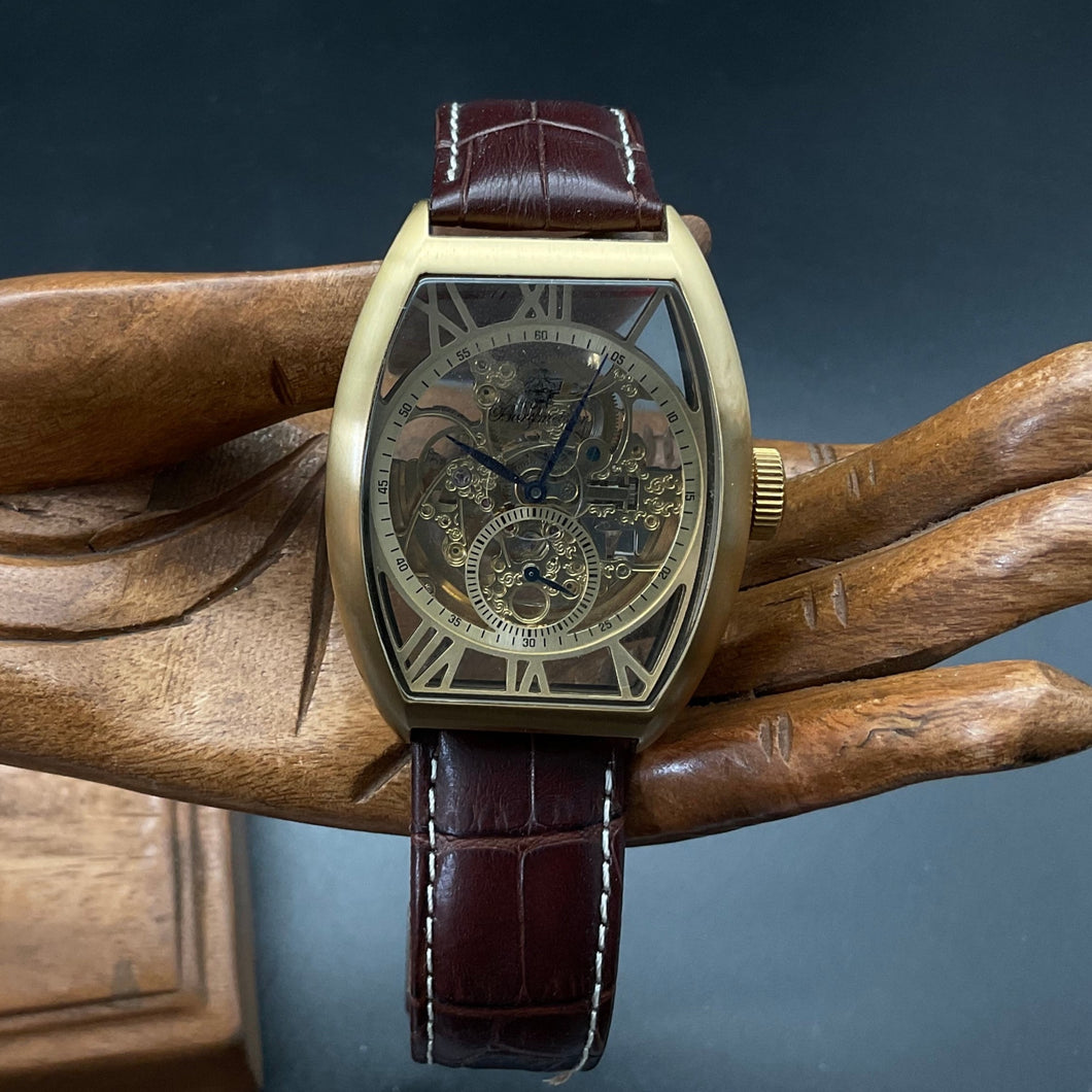 Goldene Burgmeister Uhr BM228-215