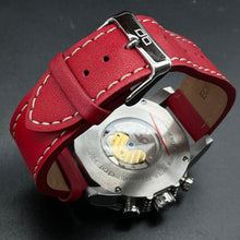 Lade das Bild in den Galerie-Viewer, Rot-silberne deLorean Uhr DL05-1072
