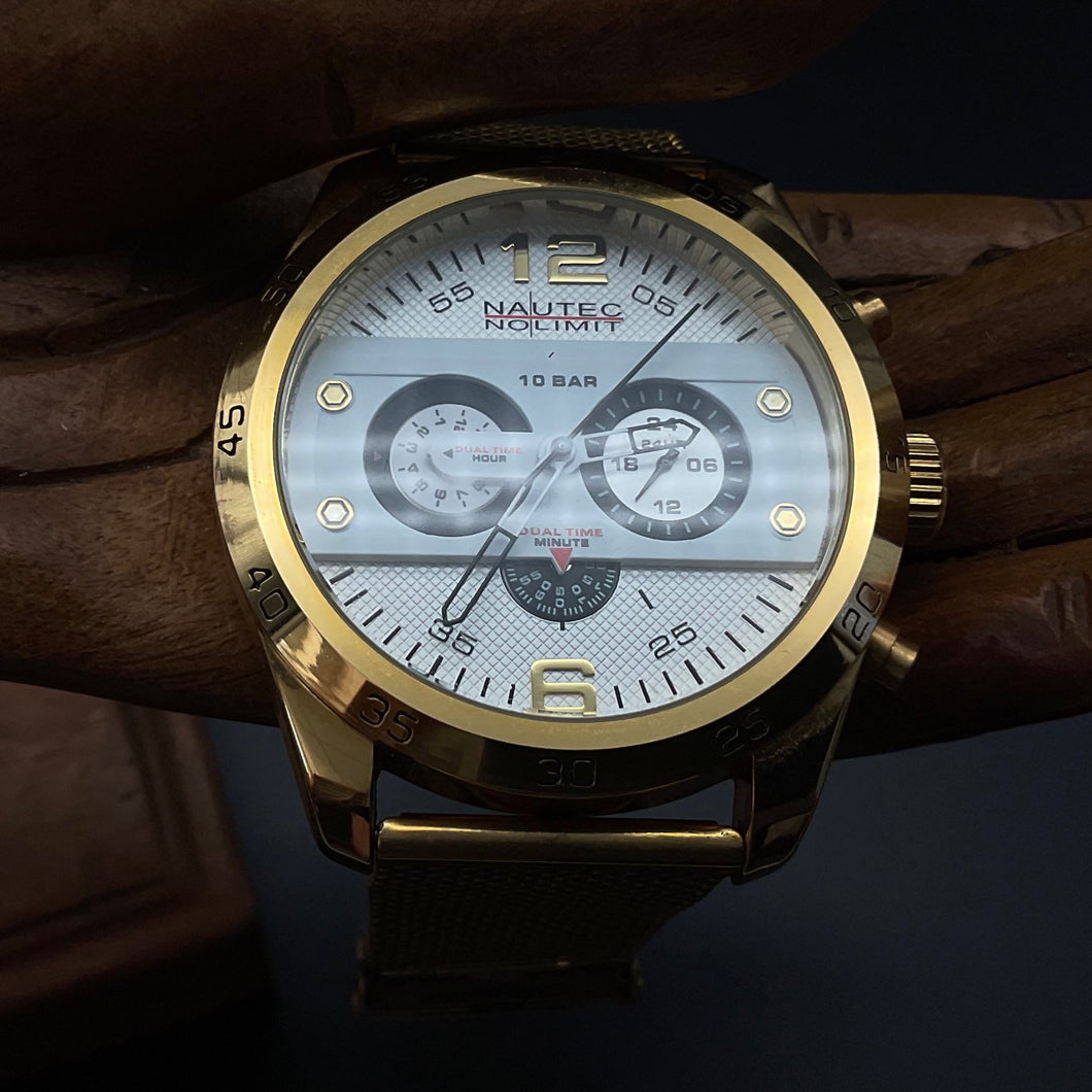 Goldene Nautec No Limit Uhr 124032