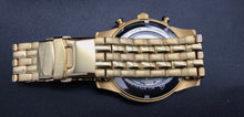 Lade das Bild in den Galerie-Viewer, Gold-schwarze Portas Uhr
