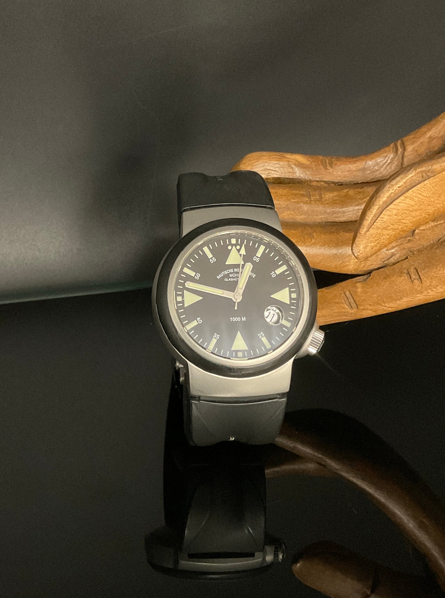 Nautische Instrumente Mühle Glashütte Armbanduhr