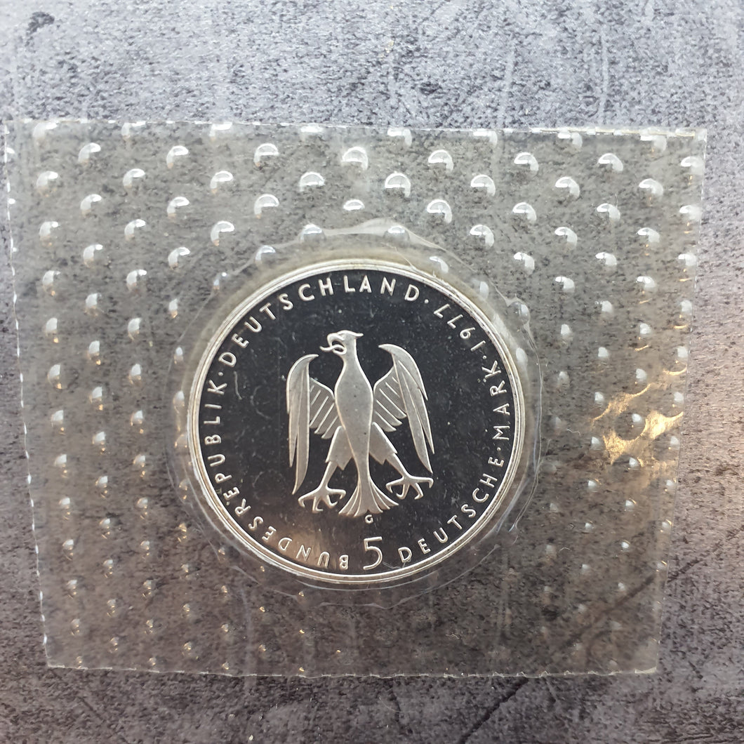 5 DM Deutsche Mark Deutschland 1977 Heinrich von Kleist