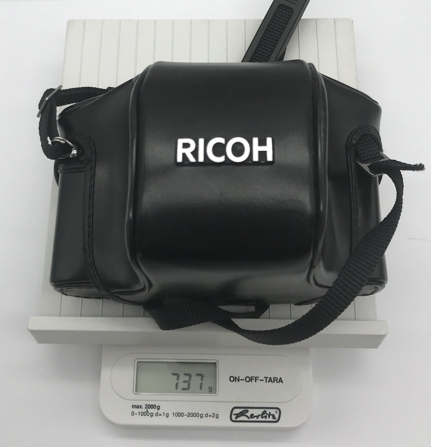 Ricoh KR-10x Kamera Spiegelreflexkamera schwarz mit Tasche