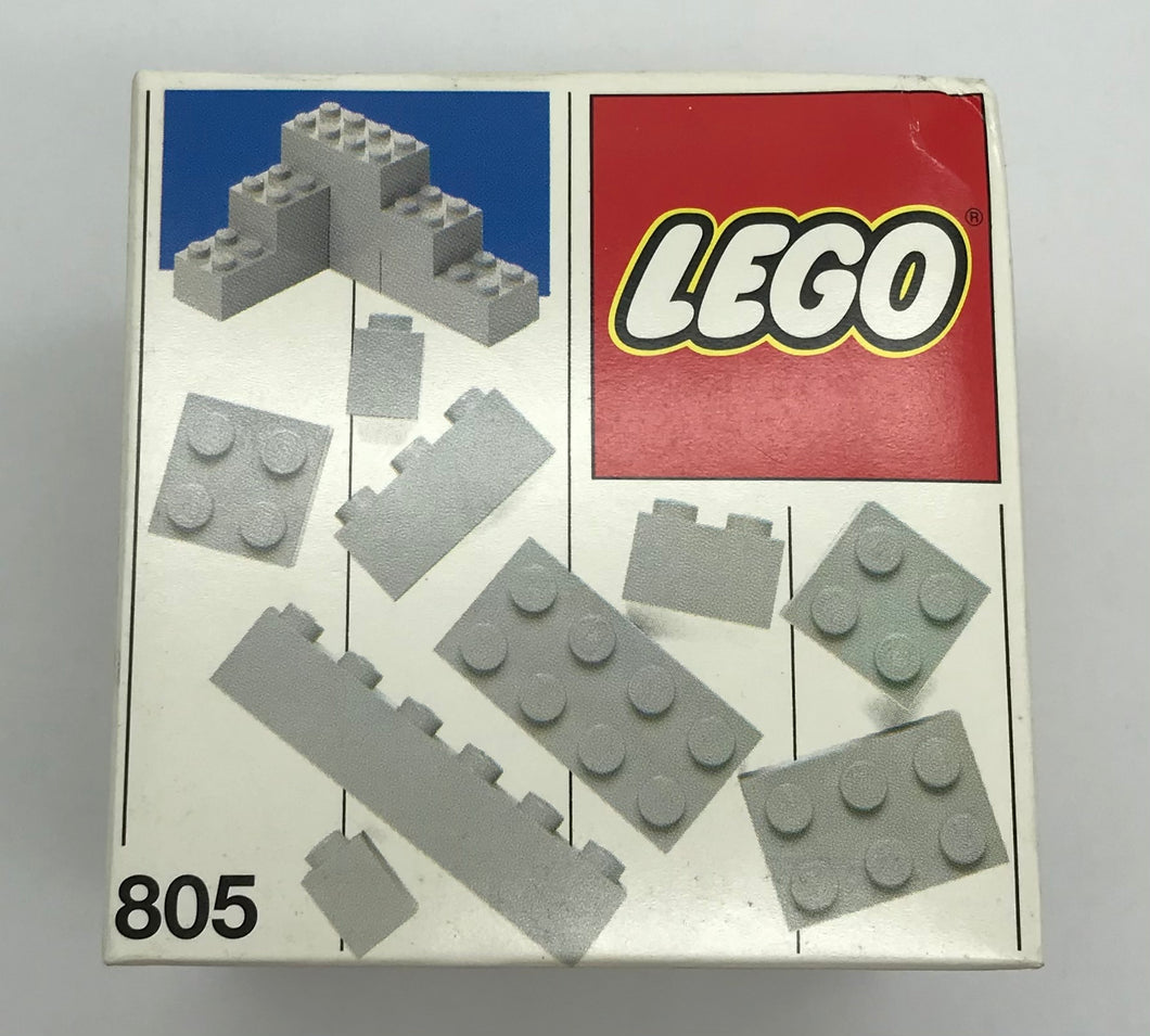 LEGO 805 Extra Plates Grey