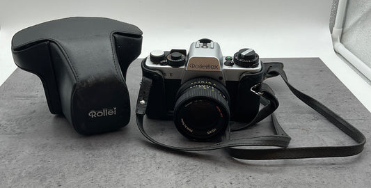 ROLLEIFLEX SL35 mit Rollei-HTF Planar 1.8/50, 1224335 mit Etui