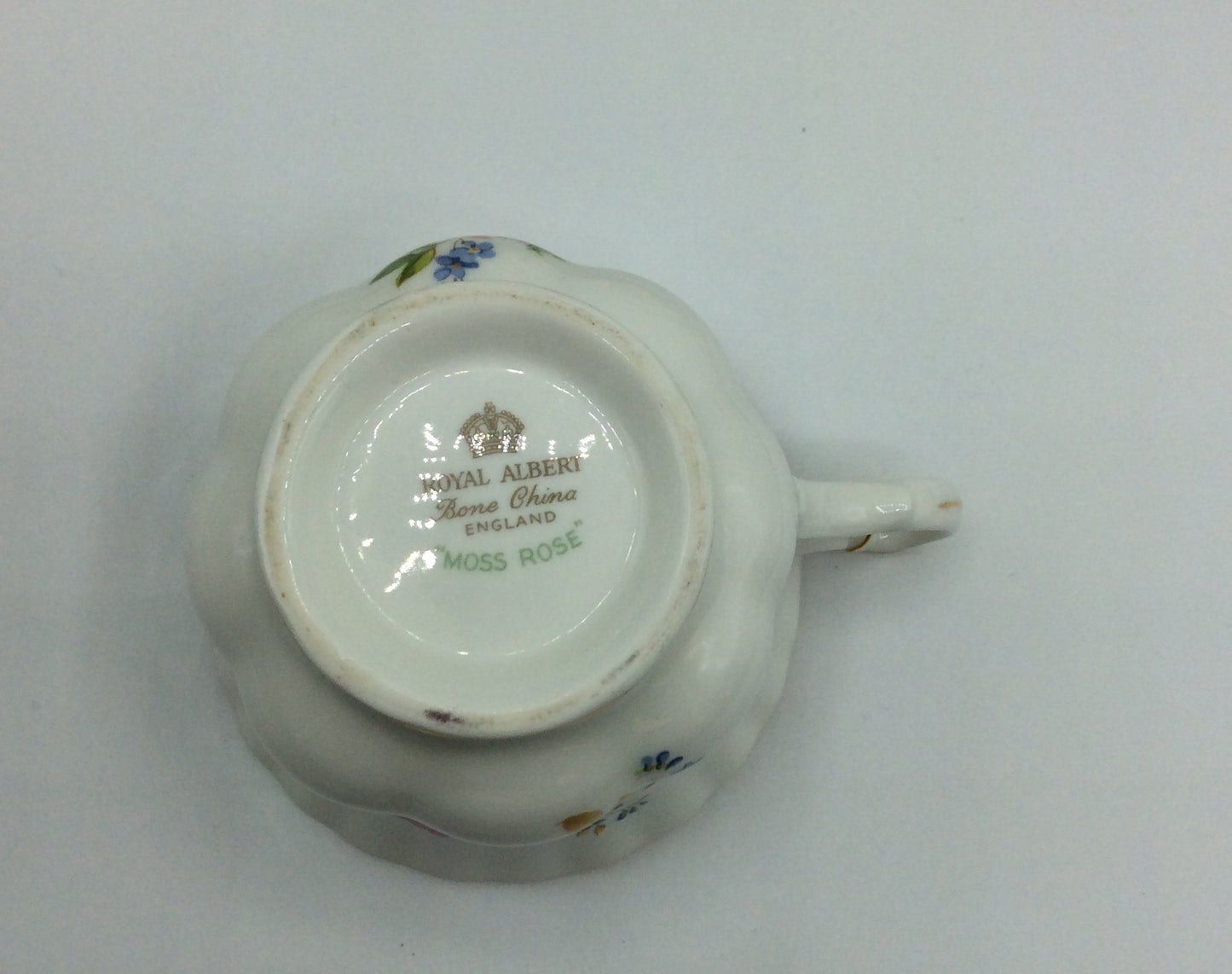 6 x Teetassen Royal Albert-Porzellan-Bone China-England-Moss Rose,