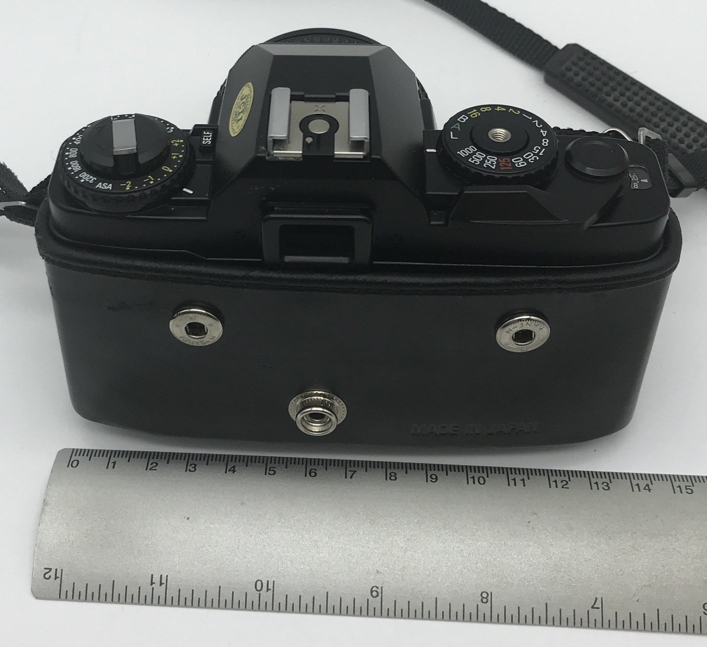 Ricoh KR-10x Kamera Spiegelreflexkamera schwarz mit Tasche