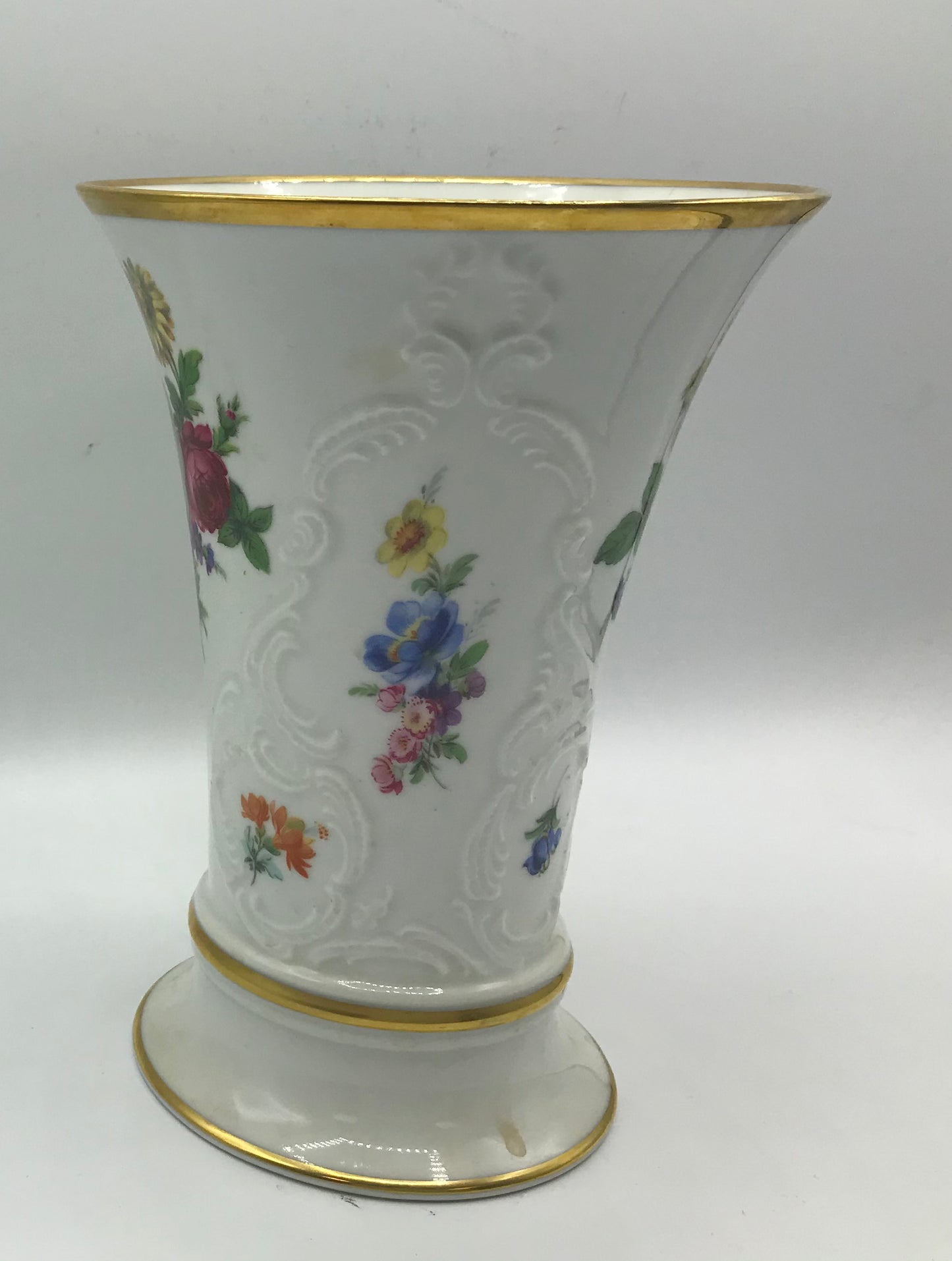 KPM Royal Bavaria Blumenvase Porzellan, Blumendecor