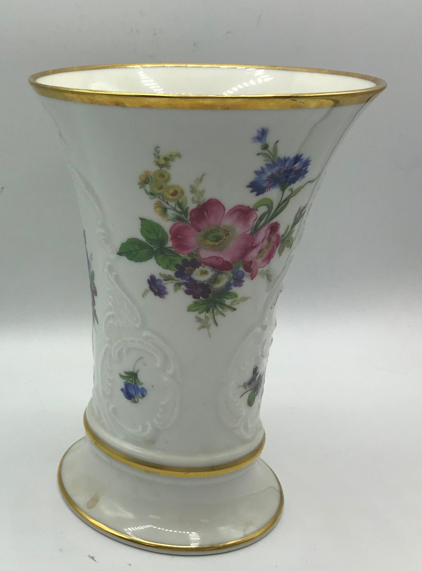 KPM Royal Bavaria Blumenvase Porzellan, Blumendecor