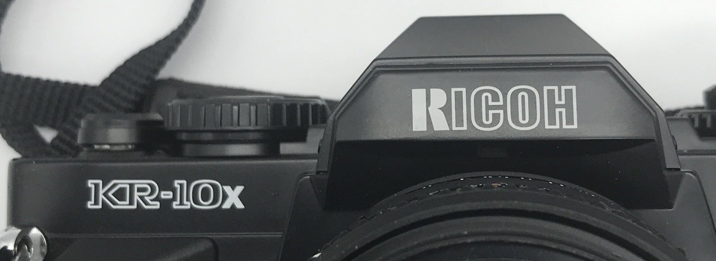 Ricoh KR-10x Kamera Spiegelreflexkamera schwarz mit Tasche