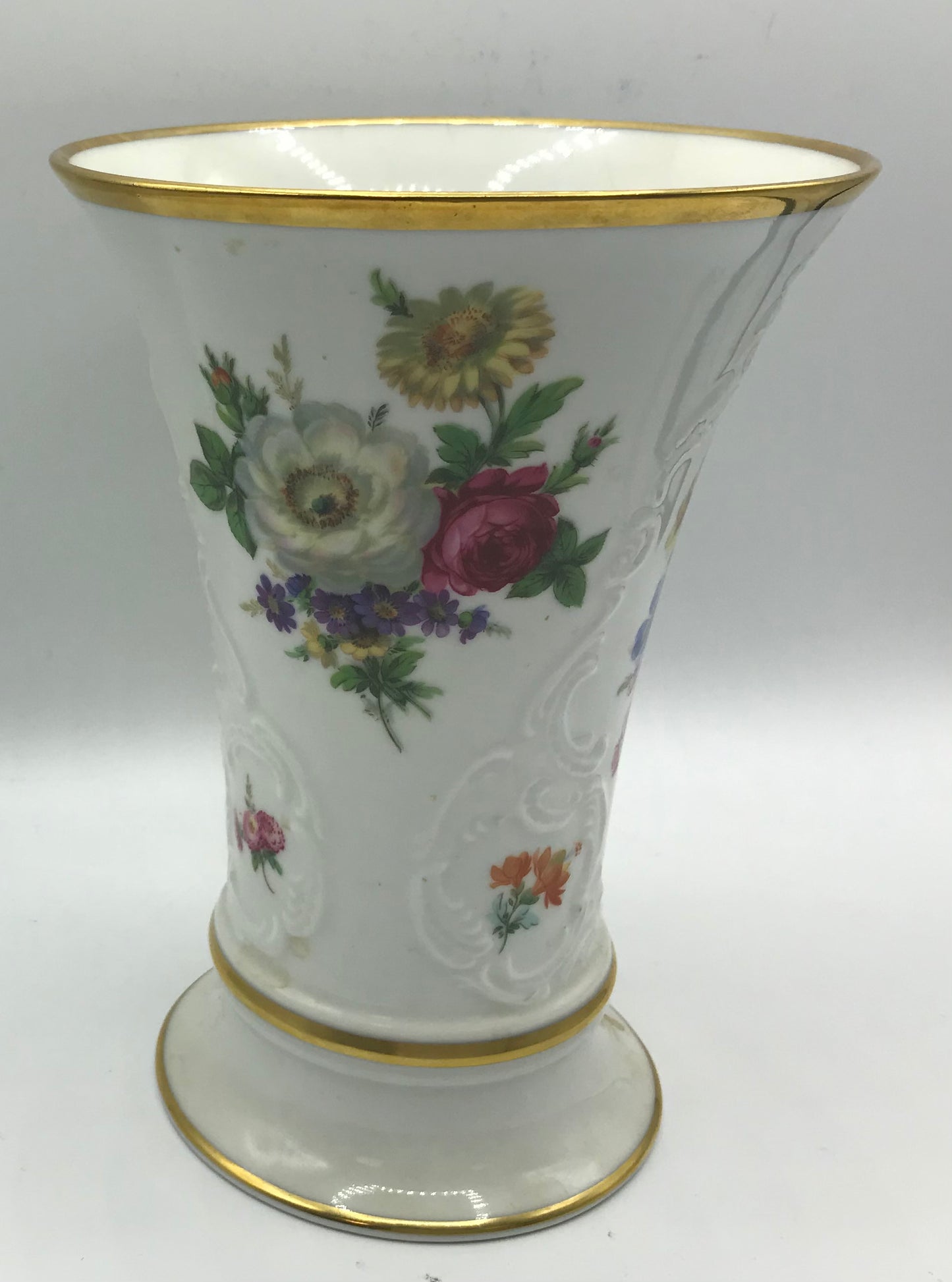 KPM Royal Bavaria Blumenvase Porzellan, Blumendecor