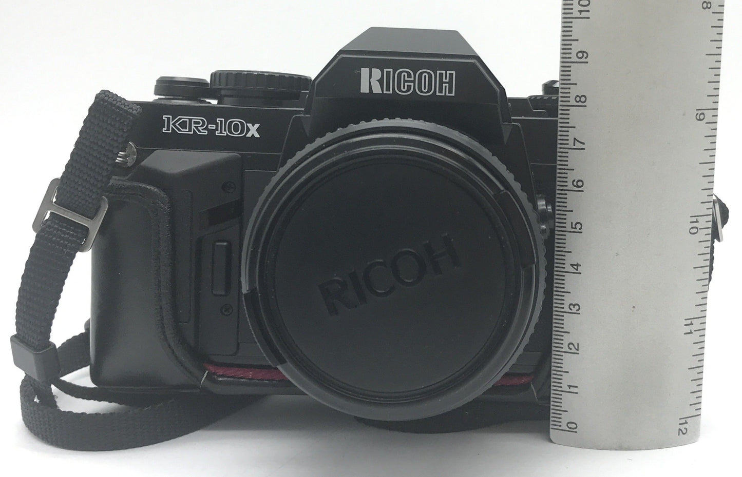 Ricoh KR-10x Kamera Spiegelreflexkamera schwarz mit Tasche