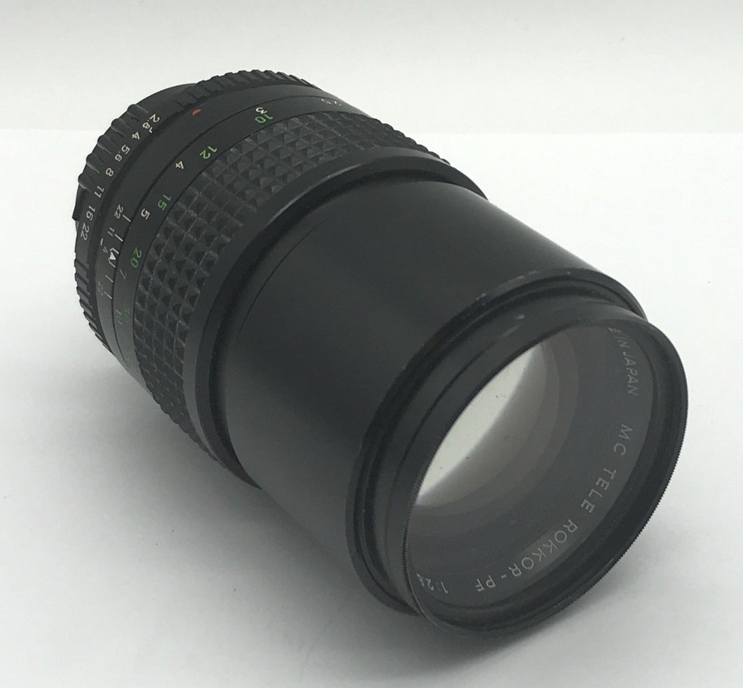 Minolta Teleobjektiv Lens MC Tele Rokkor-PF 1:2.8 f=135 mm (1631884)