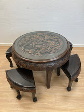 Lade das Bild in den Galerie-Viewer, Tee-Zeremonie Tisch China Schnitzkunst(631-193)
